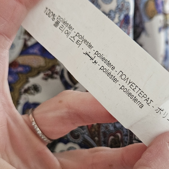 Zara Silky/satiny Paisley Print Tunic Dress - Picture 6 of 6